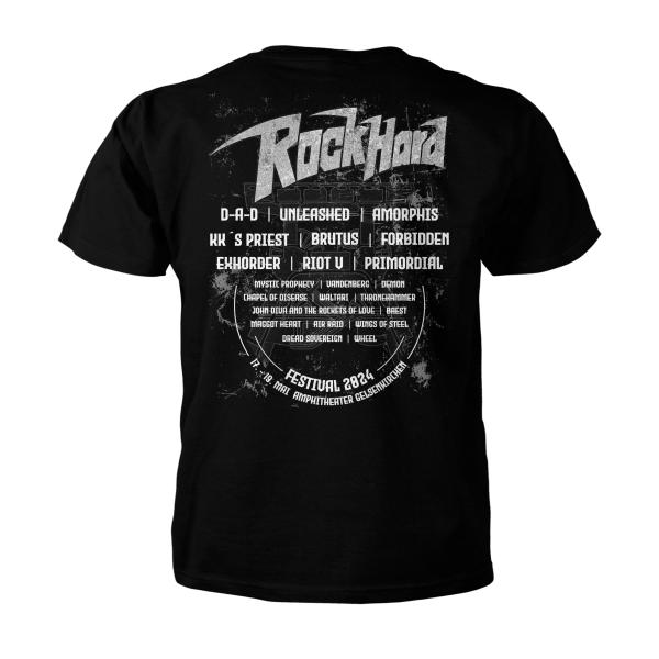Rock Hard Festival 2024 - T-Shirt Vintage - Back